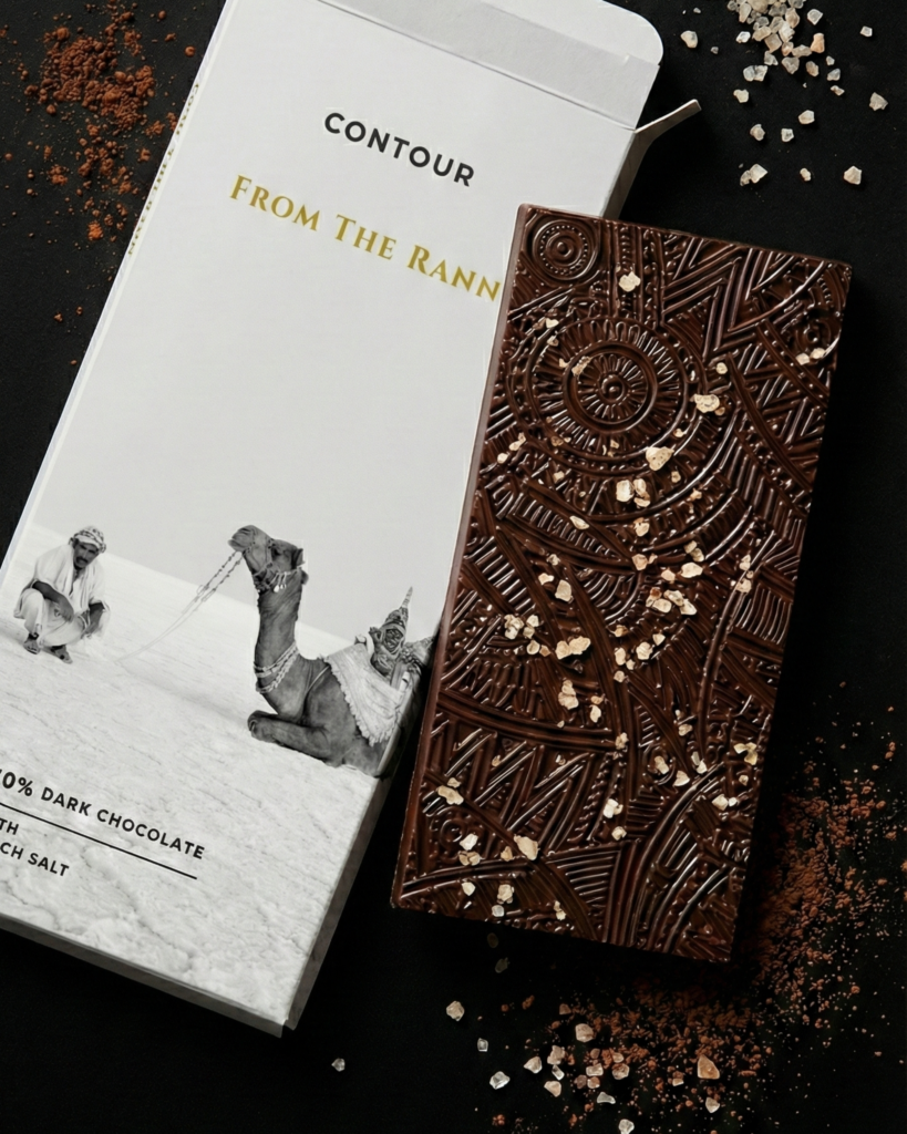 70% dark chocolate with kutch salt